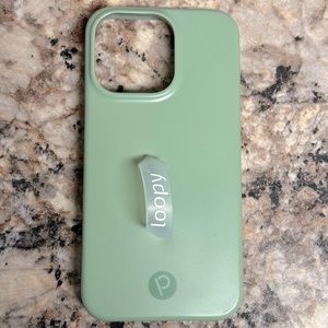 iPhone 13 Pro Loopy Case - Sage Color